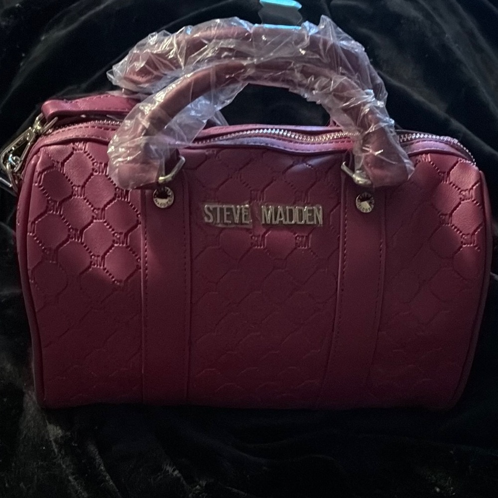 Steve Madden Pink Quilted Women's Bag